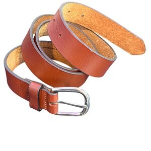 GAP Cow Leather Brown Belt Men Size L Minimalist Casual Capsule Workwear